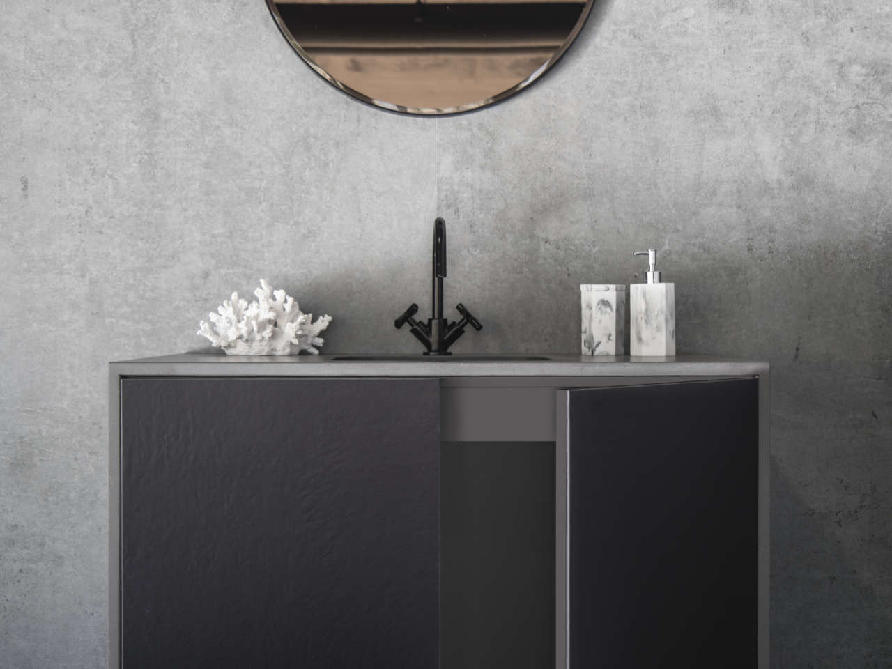 Dekton Slim - color Bromo - Bathroom Muebles Revestimientos