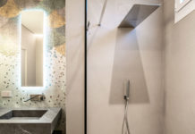 Superfici continue in bagno Superfici continue a contatto con l'acqua