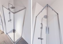 Spazio Colavene: il box doccia Tamanaco Slim recupera spazio nel bagno